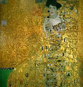 Gustav Klimt portraatt av adele bloch-bauer, oil on canvas